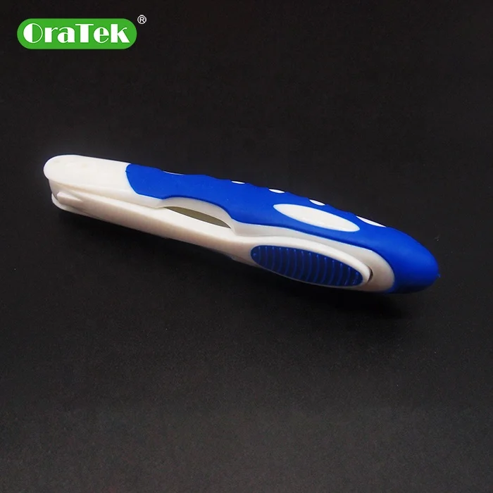 2024 Romania  hotsale and new style Portable Folding Toothbrush with Super Soft Bristle Travelling Toothbrush