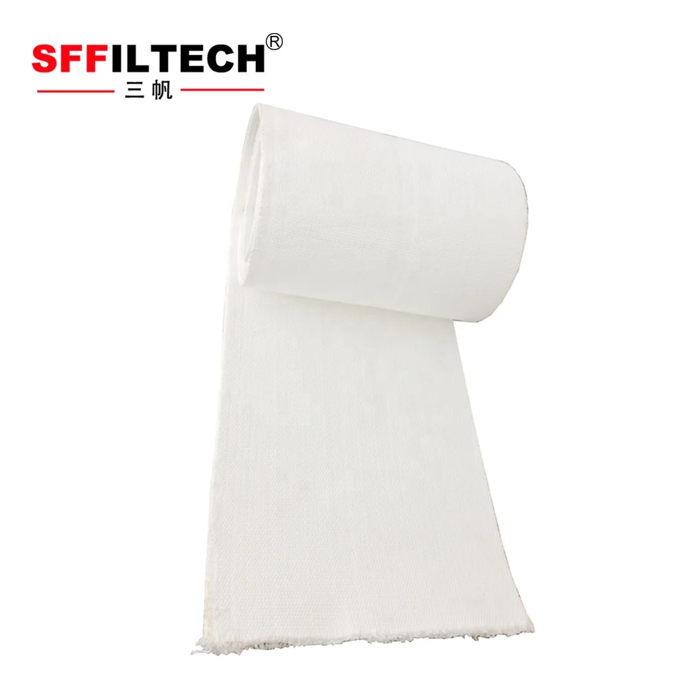 Anti-Brasive Air Filter Fabric for Cement Plant