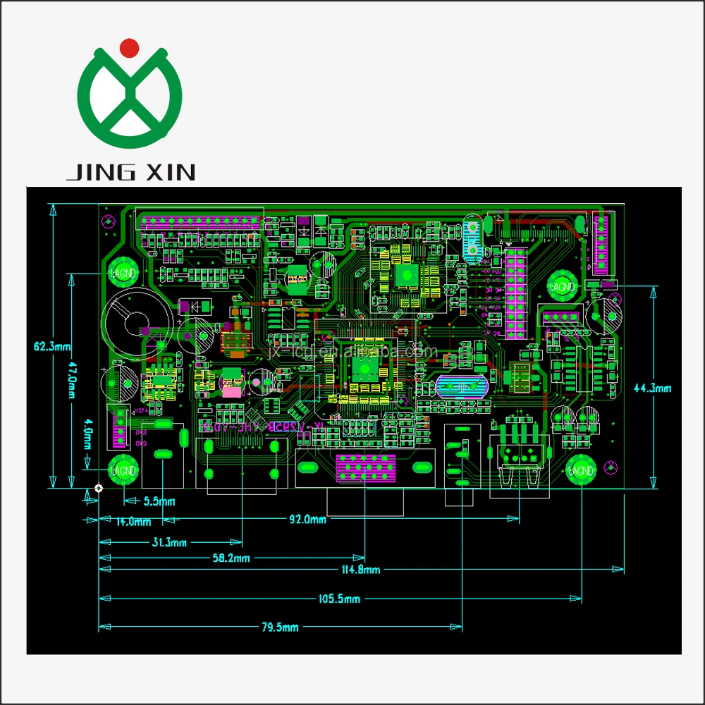 Mstar V56UHV-EDP for EDP screen panel controller board with  Usb HDMI VGA AV  Display LCD monitor Universal Lcd motherboard