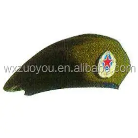 For All countries Army beret fashion woolen cap Knitting Machine