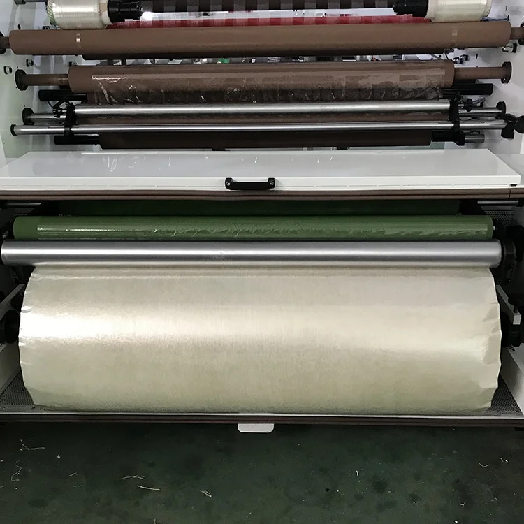 Hign speed bopp adhesive packing tape cutting rewinding and slitting machine