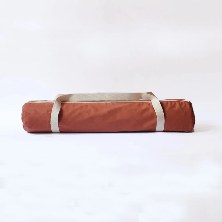 
Canvas sport mats carrying customized tote yoga mat bags 