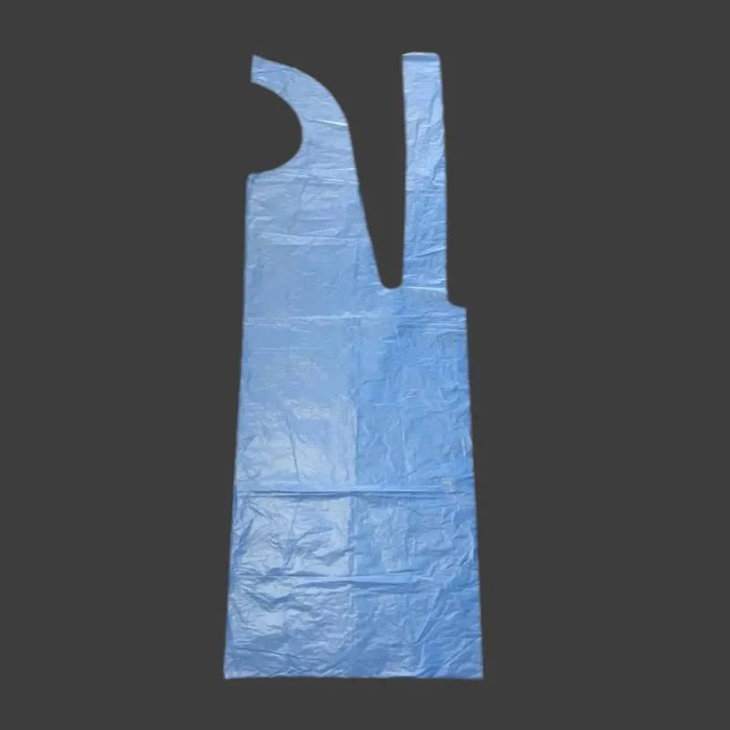JWPA6019 Wholesale Custom Disposable PE Plastic Chef Apron Household Aprons