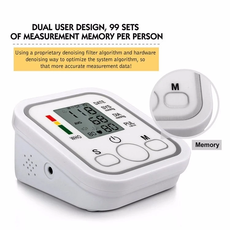 Selling as Hotcake Digital Blood Pressure Monitor Upper Arm, Blood Pressure Monitor for Home
