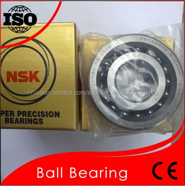 Высокая точность NSK подшипник шпинделя 25TAC62B хорошая производительность