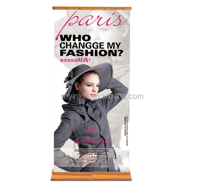 
Luxury Roll Up Stand,Outdoor Banner Stand,Adjustable Angle Bamboo Roll Up Stand 