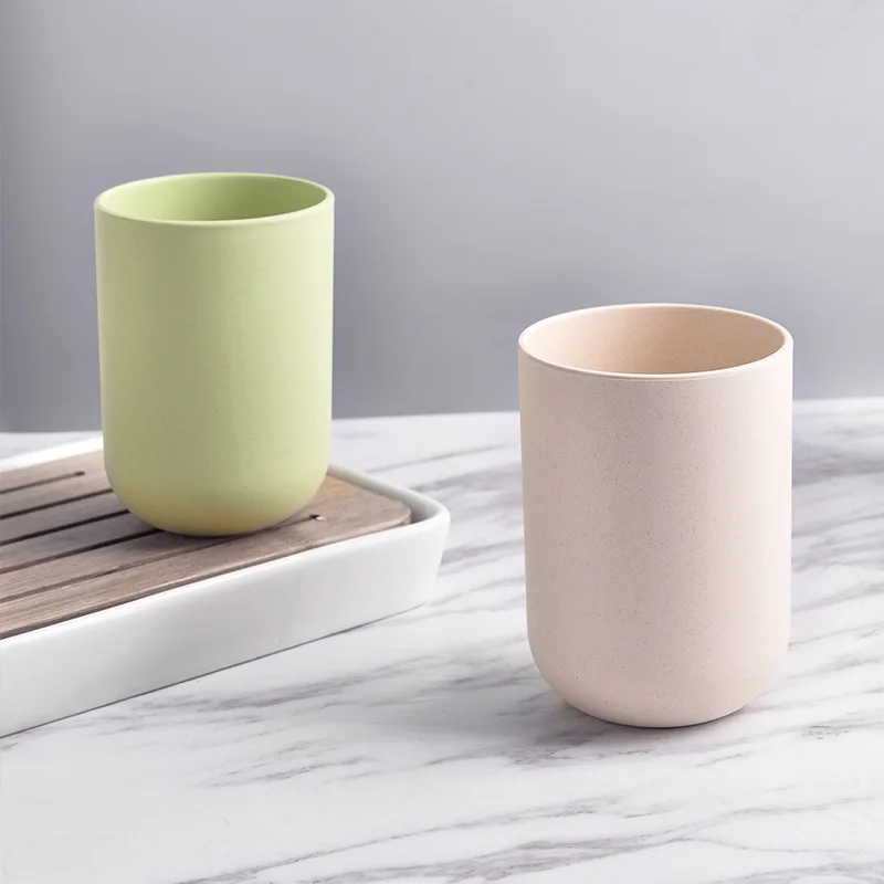 Minimalist Stylish Tooth-brushing Cup Set Lightweight and easy to carry travel toothbrush cups