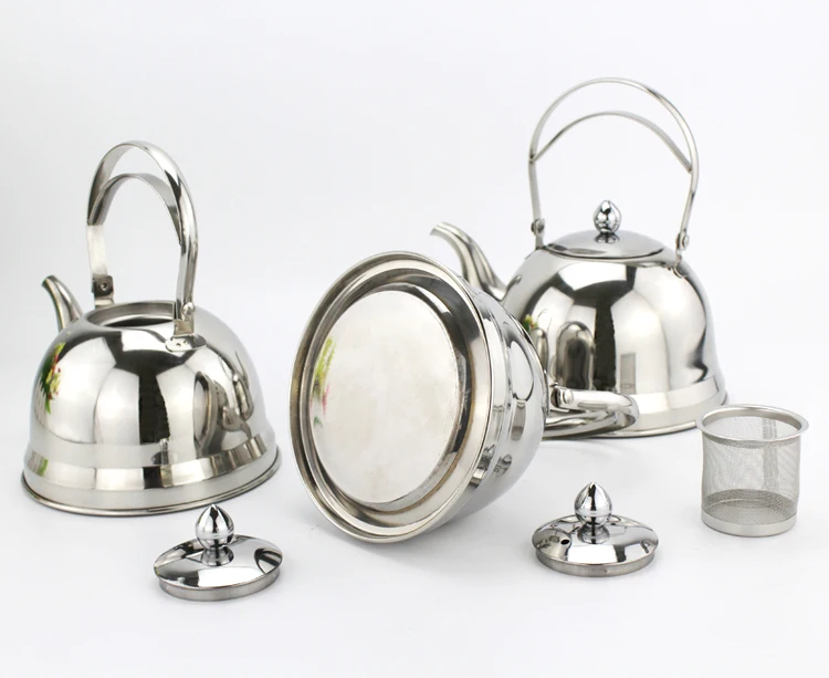 High Quality Stainless Steel Induction Cooker  flat bottom water Kettle