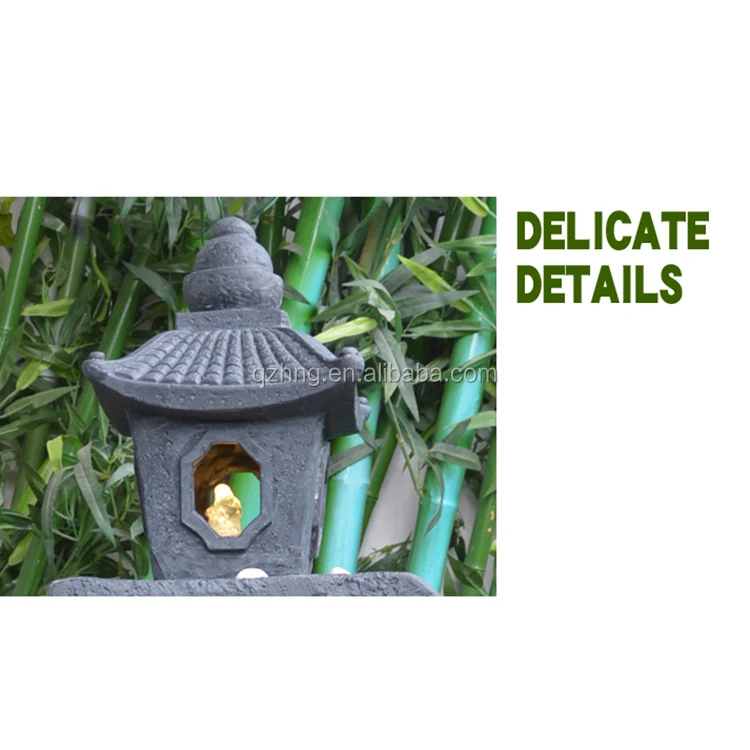 fiberglass buddha statue led light outdoor water fountain