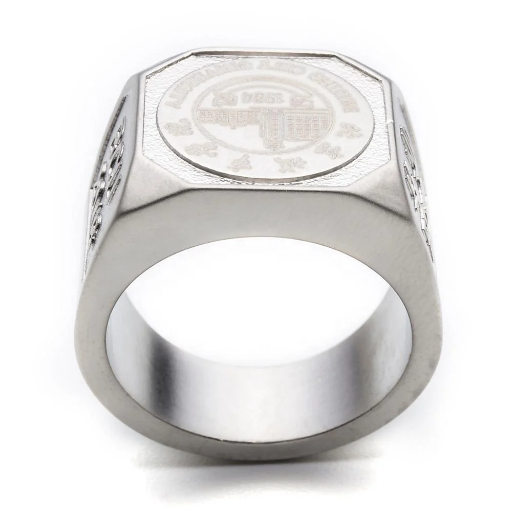 
Wholesale factory new design high quality heavy metal ring 