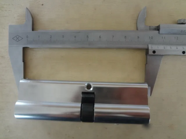 Door cylinder lock 100mm double open aluminum cylinder