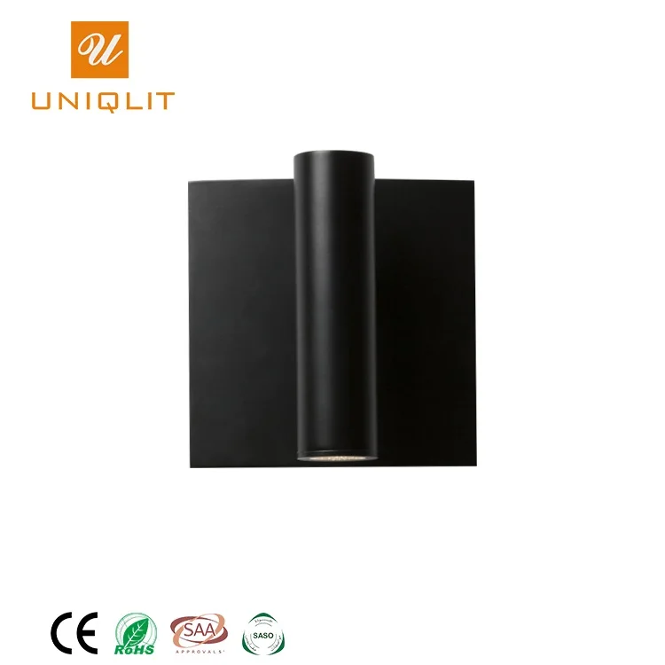 Best Price Hotel Bedside Designs LED Reading Light Square Shape Mounted Wall Lamp