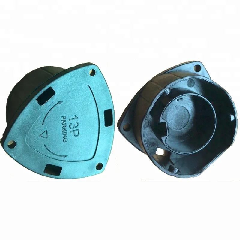 Ebay hot selling 13 pin pole plug camper SUV boat light using plastic trailer plug hat