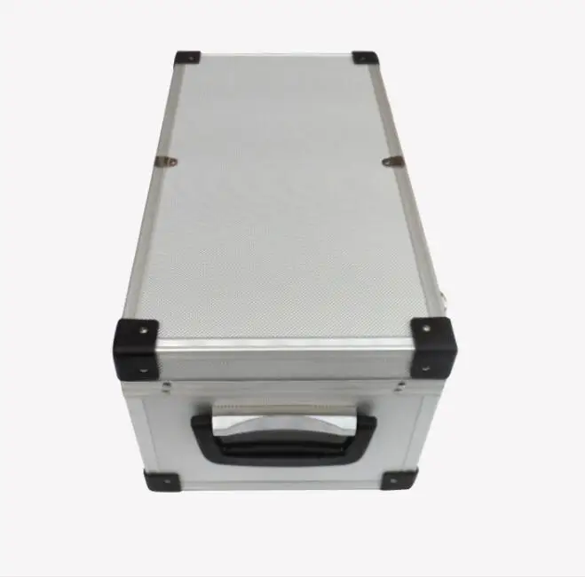 
500pieces Customized aluminum carrying storage box CD case 