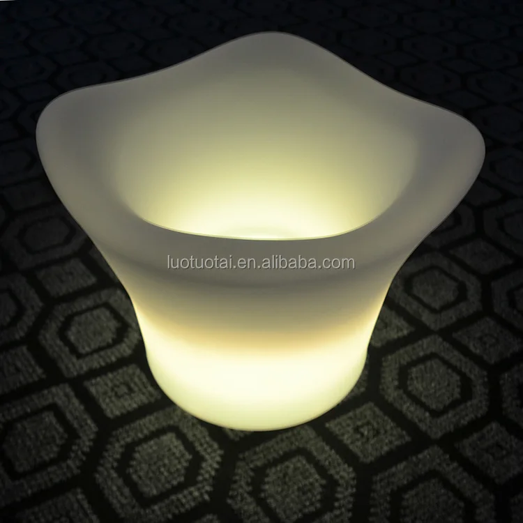 
LED Wine Cooler/ LED Ice Bucket / LED Bar Beer Holder Series for indoor & outdoor 