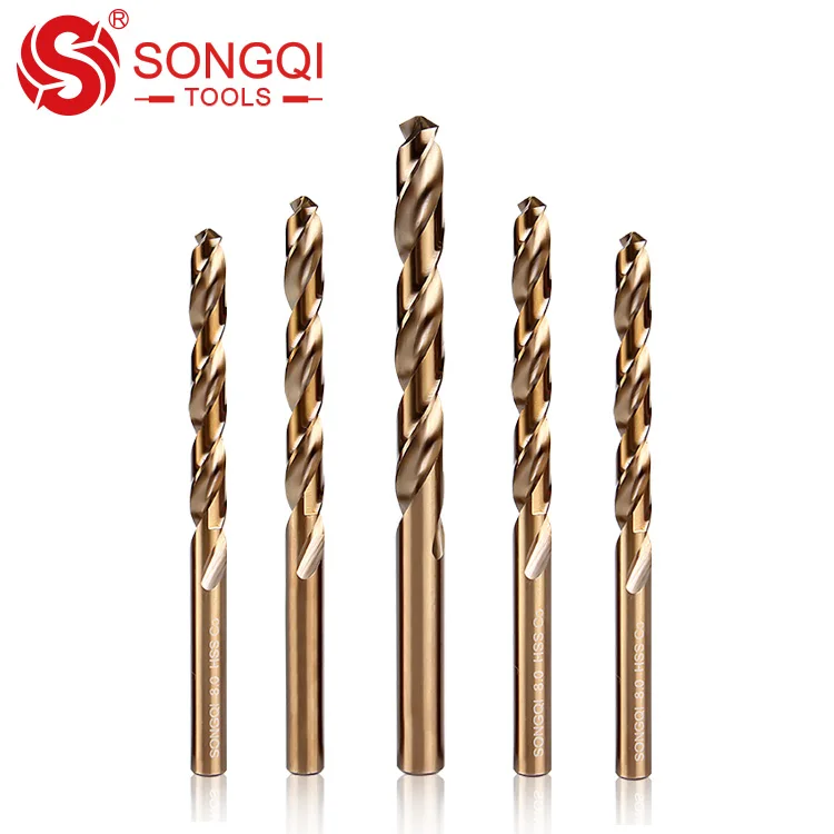 Набор сверл Jobber, 25 шт., HSS M35 DIN338 5%, высококобальтовые спиральные сверла из нержавеющей стали/алюминия/нержавеющей стали