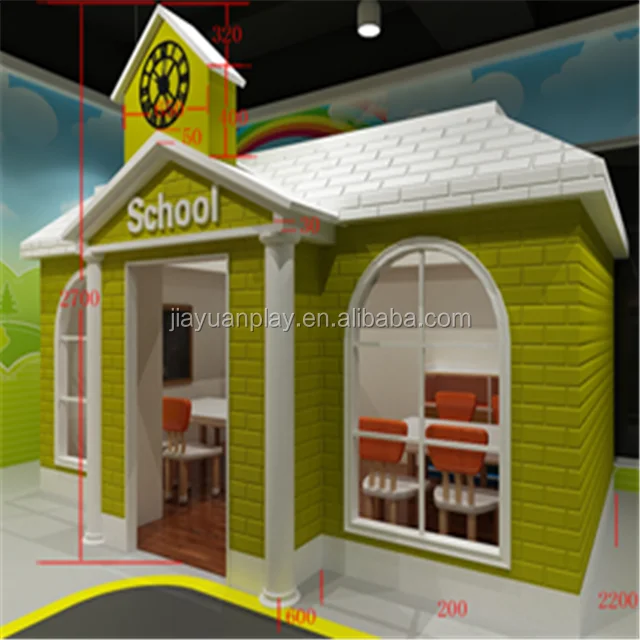 Kids School  Role Play  House My town Kids Toy Indoor Playground