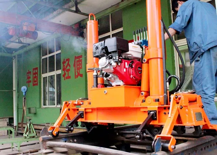 YQBJ-300*200II Design rail equipment affordable hydraulic Rail lifting and lining machine