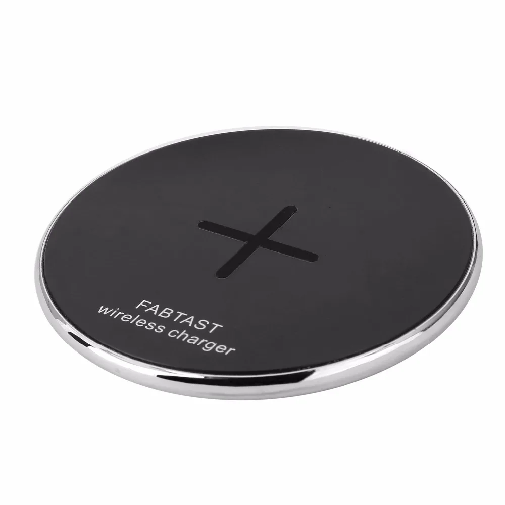 
2018 Private Molds Galaxy S8 10W Zinc Alloy 5V 2A Qi Fast Wireless Charger For iphone 8/ X/ Samsung 