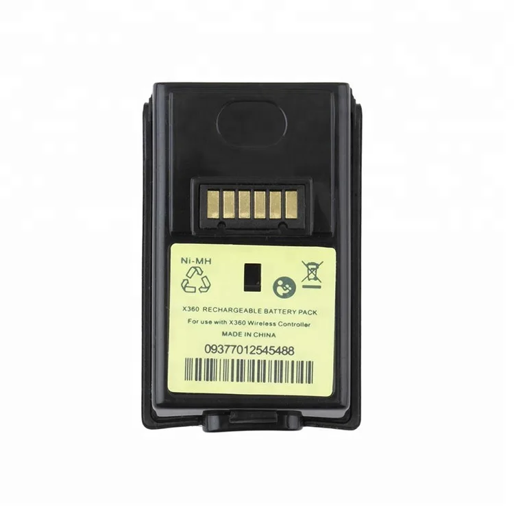 4800 mAh Rechargeable Lithium Battery Pack for Xbox 360 Wireless Controller