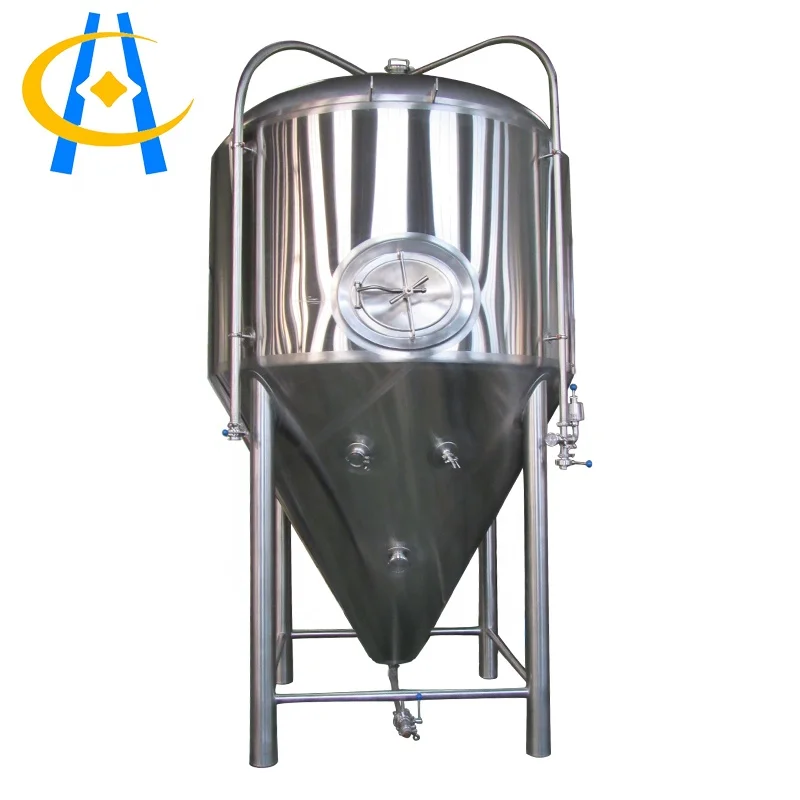 
2BBL Factory Supply stainless steel conical Beer Brewing fermenter 