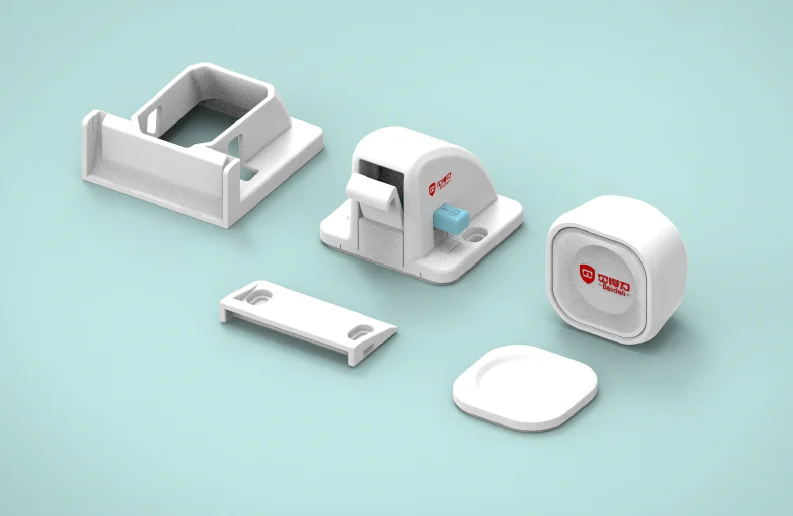 Hot Selling Baby Kid Safety Locks Cartoon Whale Shape Lock Home Safety Baby Proof Fridge Lock Cabinet Door Latch