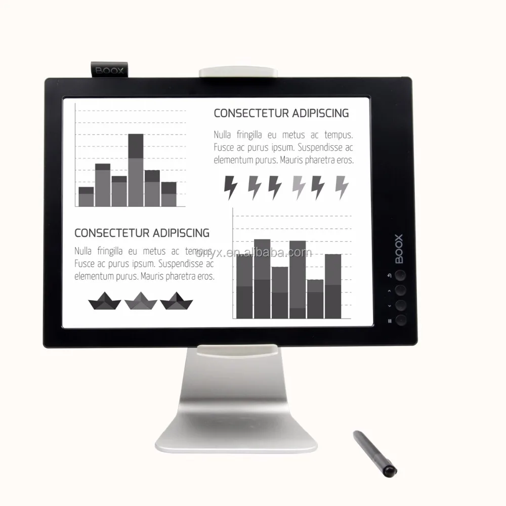 
super storage 32 G e book reader 13.3 inch eink carta screen electronic reader with stylus pen 