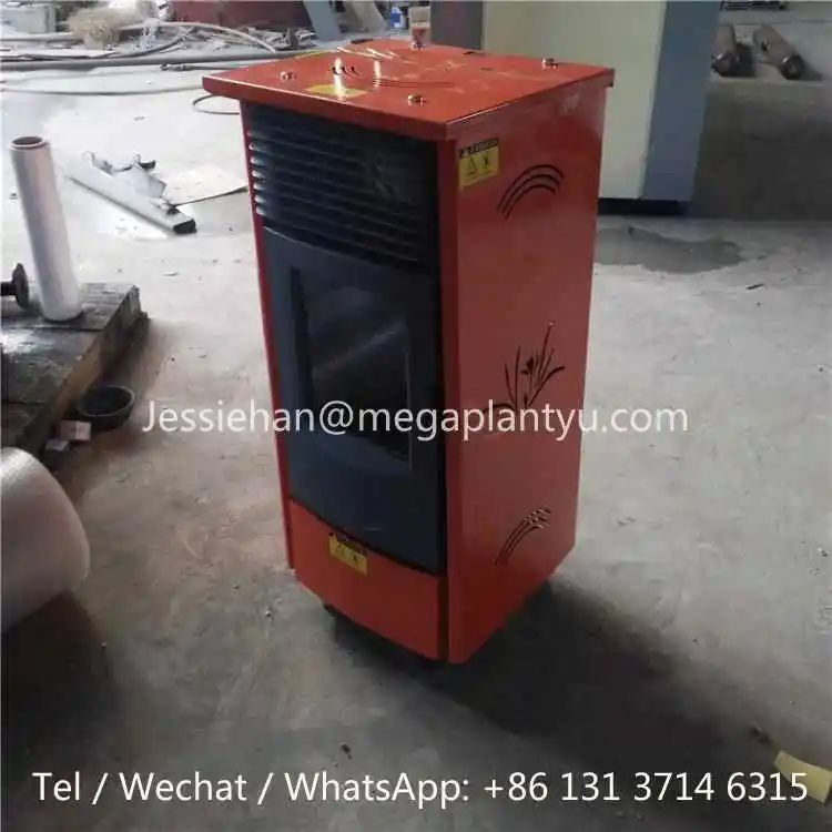 water heater automatic feeding wood pellet stove