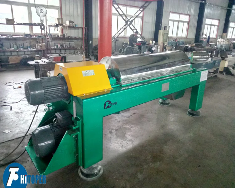 horizontal drilling mud centrifuge used for sludge dewatering in drilling and mineral processing industry