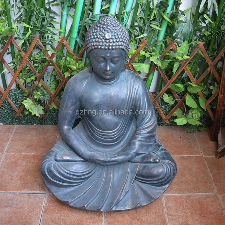 Hot Sale GRC Stone Sitting Chinese Buddha Statue
