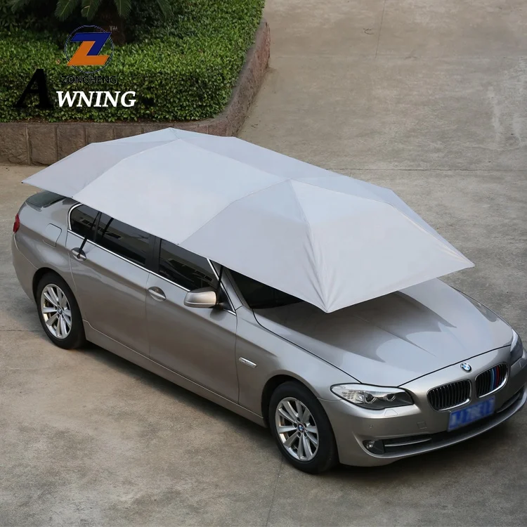 
2019 hot sale car cool outdoor remout control automatic car cover sun shade car umbrella 