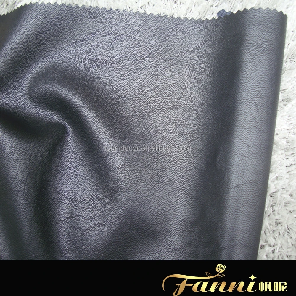 Wholesale Polyurethane Fake Leather Fabric For Jackets Suede Fabric For Leather Jacket