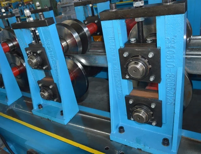 10-15 M / Min Automatic Rain Gutter Roll Forming Machine With Panasonic PlC Control System