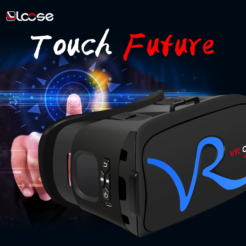 
2018 demands always exceeds supply VR headset enjoy the fast sales hottest product 3d glass VR all in one 