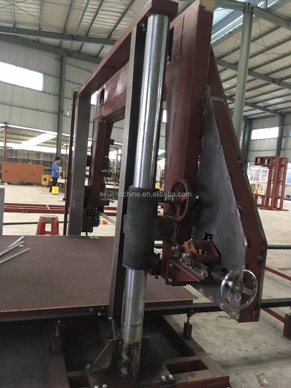 SR-H01 Horizontal Foam Cutting Machine Sponge Cutter/PU Foam Making Foam Machinery