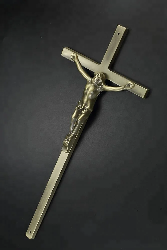 Factory manufacture Coffin Decoration fittings coffin handles funeral accessories metal casket crosses casket crucifix