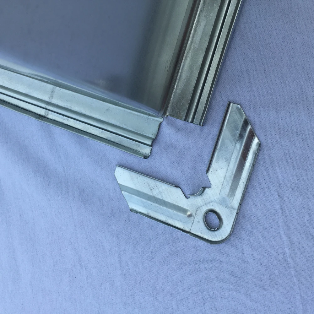 Galvanized steel /stainless steel duct corner angle corner for rectangular duct