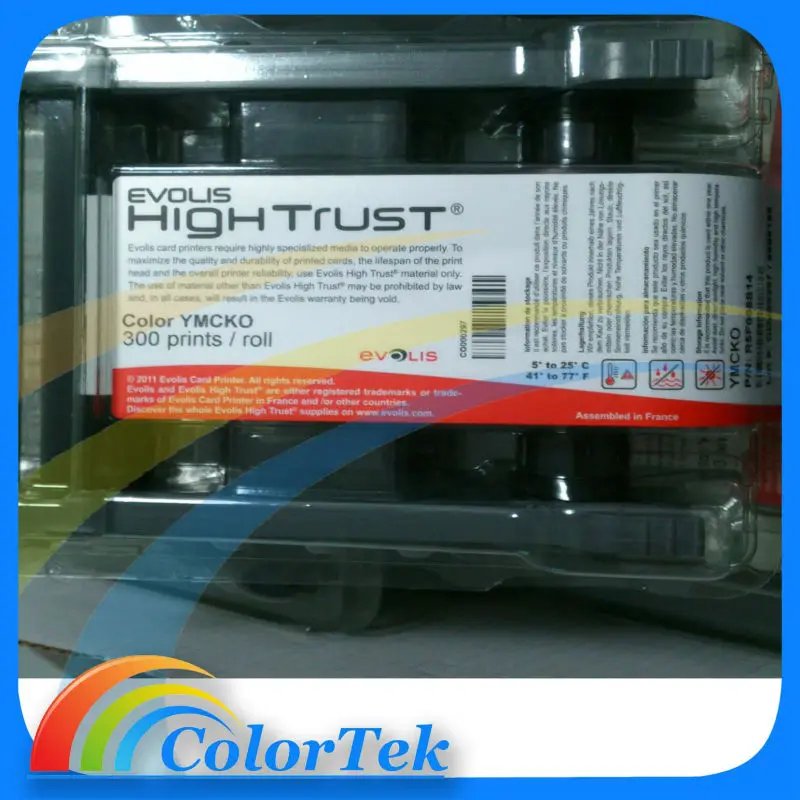  Лента YMCKO R5F008S14 для принтера Evolis