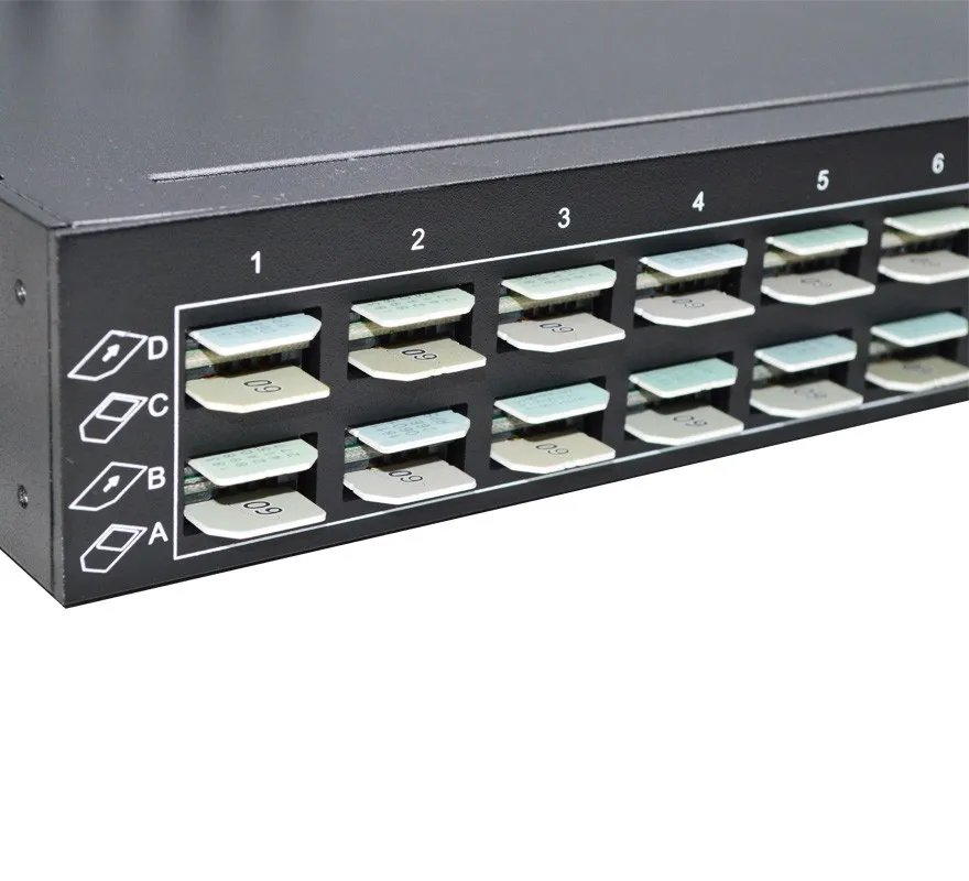 Многофункциональный Анти-уменьшение SIM-Блокировка VOIP-шлюз 2G/3G/4G 8 портов 32 gsm sim-коробка