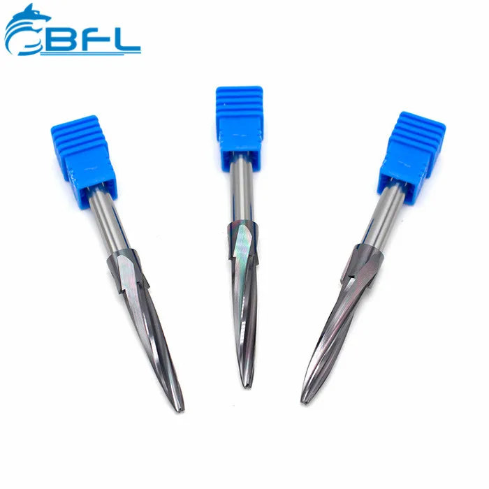 BFL Carbide Tools For Milling Taper Mill Cutter  Taper Carbide Drill cnc cut bit with coating