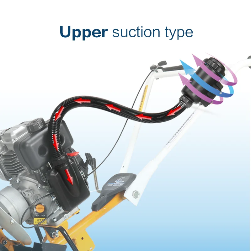 INDEL mini power tiller deep tillage gasoline small cultivator Weeding machine 30kg folding Orchard trencher