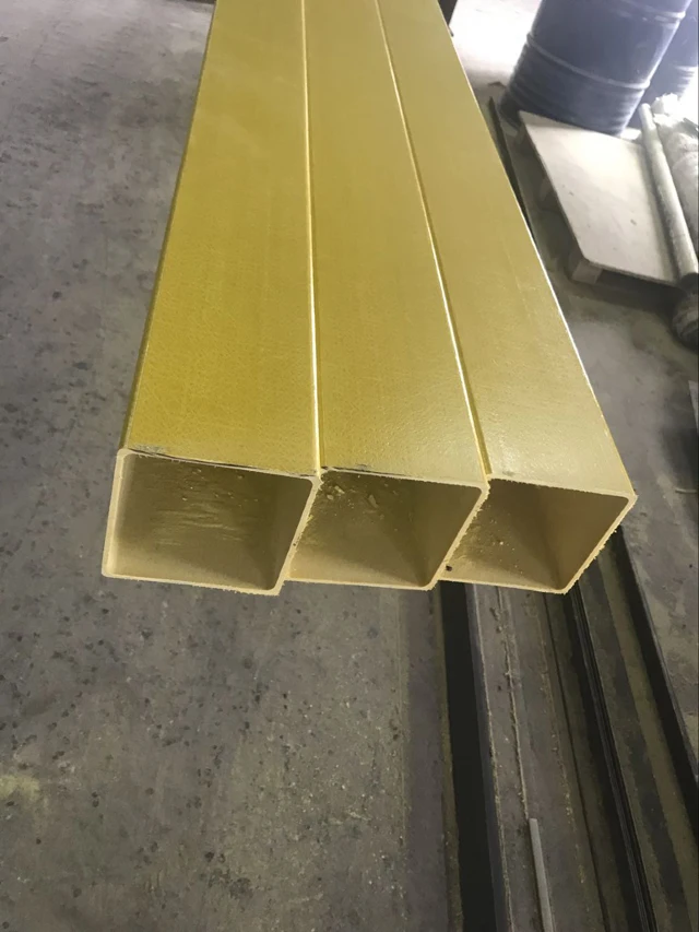 
Long life Fiberglass Reinforced Plastic FRP Square Tube 