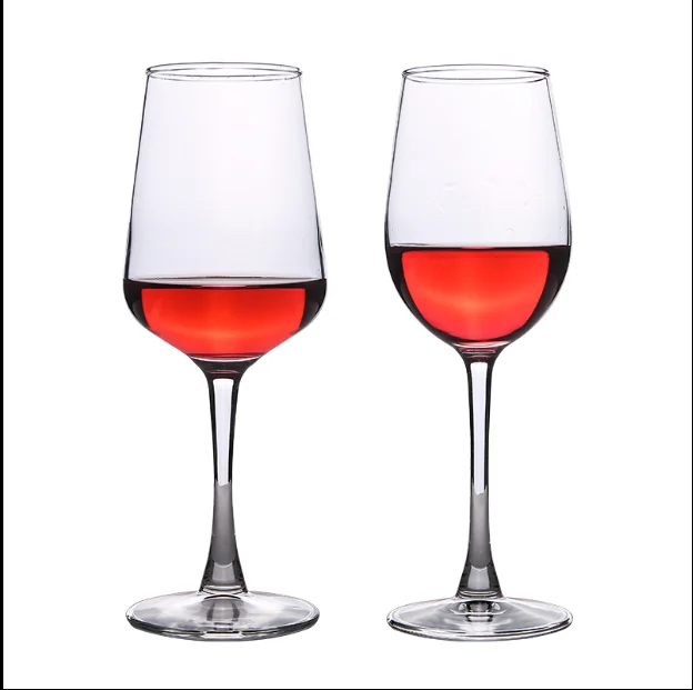 Factory Hot Sale Clear Drinking Glass Goblet White wine glass goblet glass