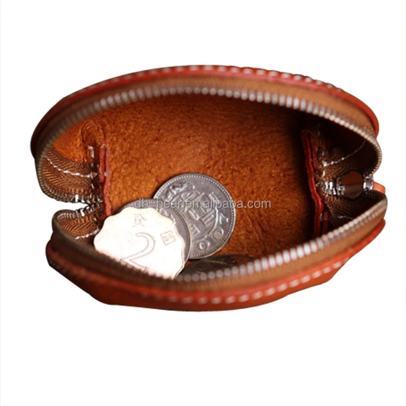 handbag style good quality leather mini coin purse