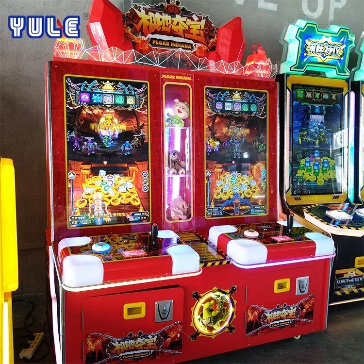 New Ploar Indiana 2 players coin operated play shooting tickek redemption 3d street fighter arcade video games machine