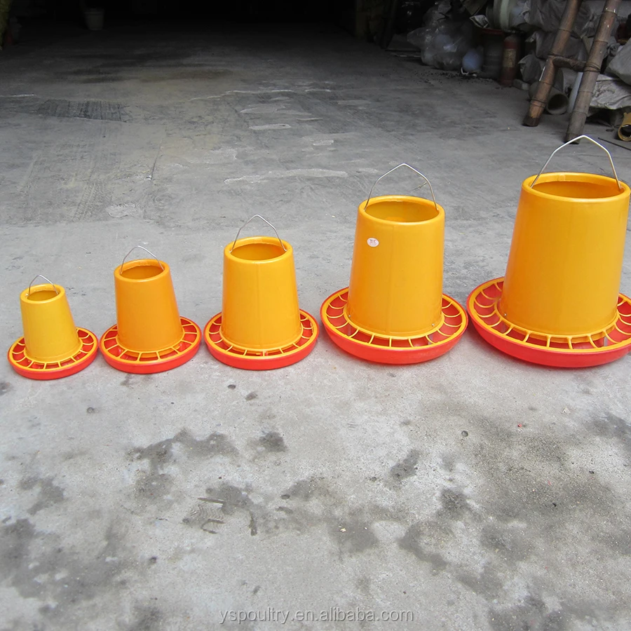 2-10kg Plastic Barrel Feeder for Birds/Chicken