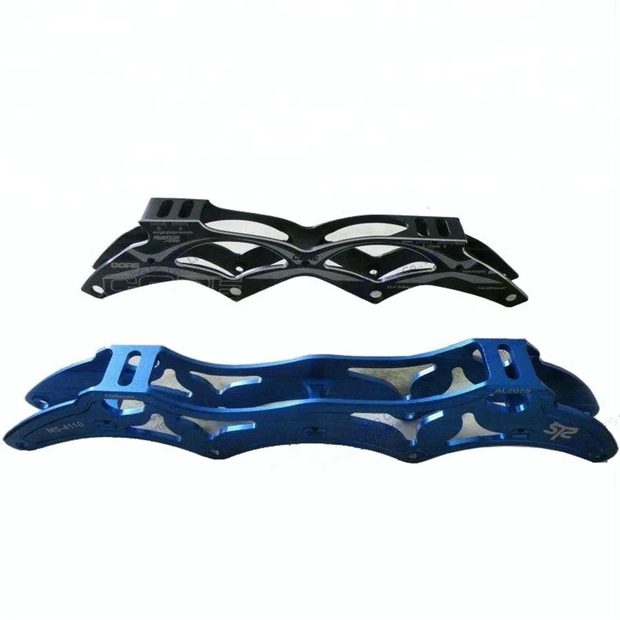 Aluminum Frame for single line skating shoes