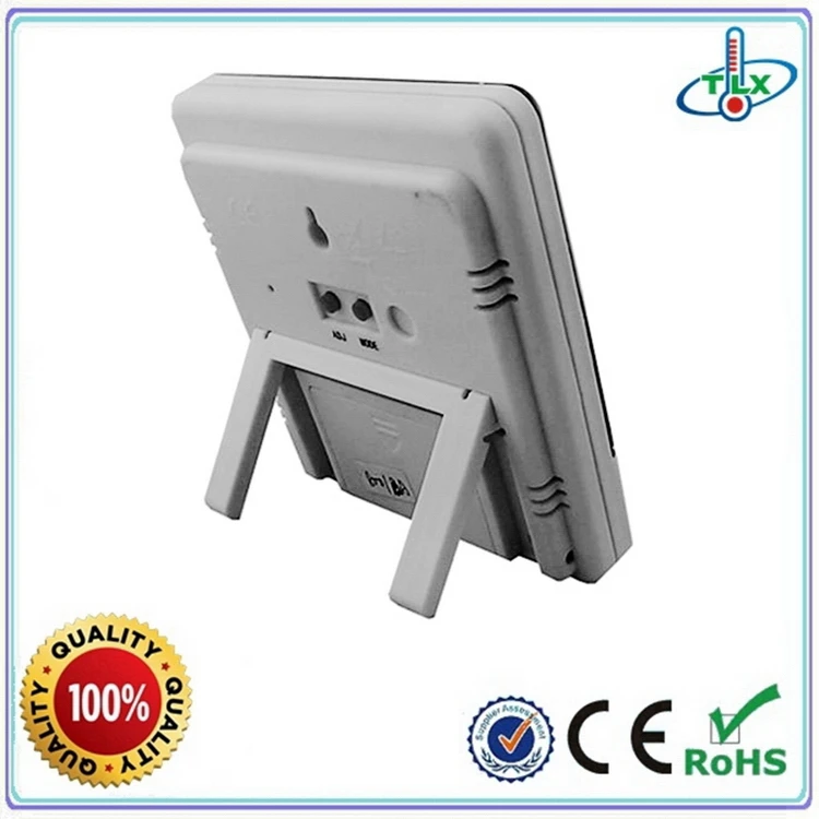 wall clock with thermometer,clock with digital humidity meter wall thermometer hygrometer,wall thermometer