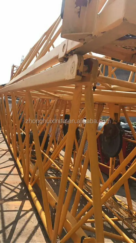 
Used zoomlion second hand 6T/8T tower crane with cheap price from manufacturer 