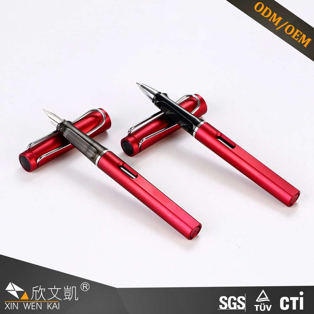 Office stationery business gift fountain set with 200 pens set deli ink pen set fountain pen with luxury box